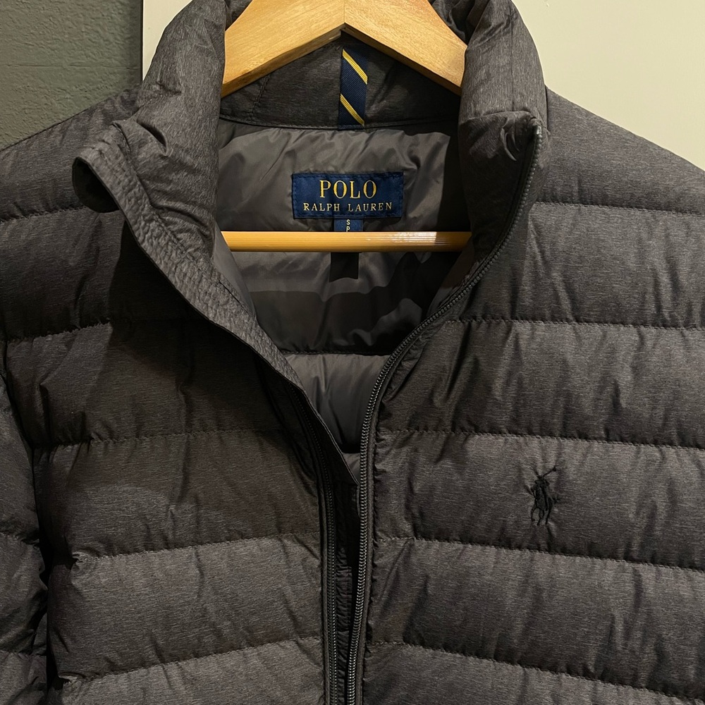 Ralph Lauren Gray Puffer Jacket